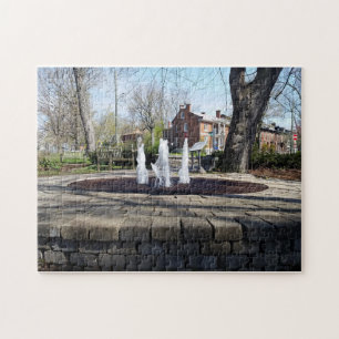 Jigsaw Puzzle - Kingston Ontario Park Fontaine