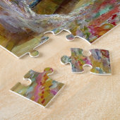 Jigsaw Puzzle "Lecture par la fenêtre" (Côté)