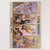 JIGSAW PUZZLE - Les "Quatre saisons" d'Alphonse Mu (Vertical)