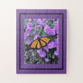 Jigsaw Puzzle Monarque sur Asters (Vertical)