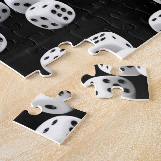 Jigsaw Puzzle Noir Et Blanc (Côté)