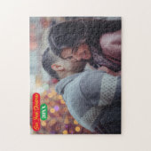 Jigsaw Puzzle -Notre premier Noël -Ajouter photo/a (Vertical)