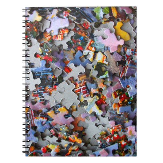 Jigsaw Puzzle Pièces Carnet (Devant)