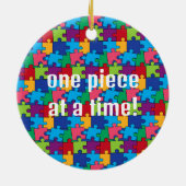 Jigsaw Puzzle Pièces de céramique Ornement (Dos)