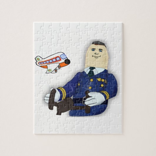 Jigsaw Puzzle Pilot (Vertical)