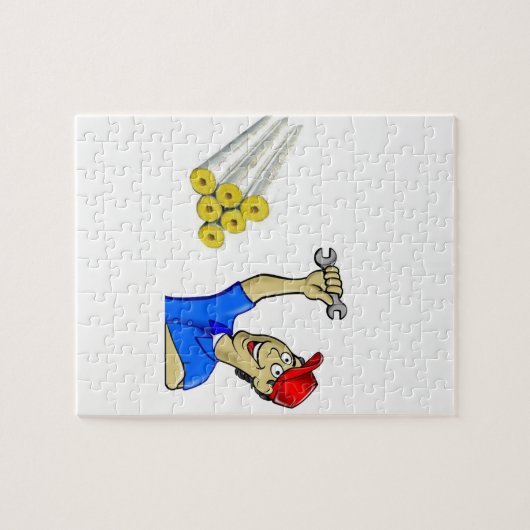 Jigsaw Puzzle Plumber (Horizontal)