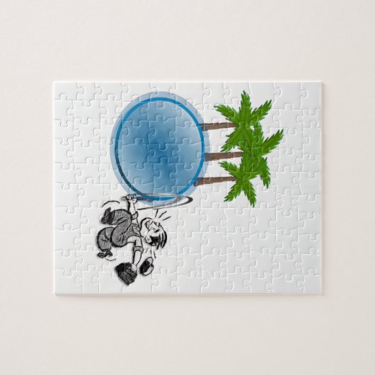 Jigsaw Puzzle Poolman (Horizontal)