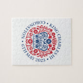 Jigsaw Puzzle pour 2023 Coronation - Bleu rouge (Horizontal)