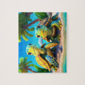 Jigsaw Puzzle pour les tortues pour enfants - Trop (Vertical)