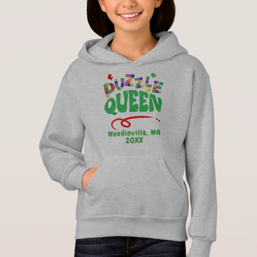 Jigsaw Puzzle Queen Lieu Nom (Devant)