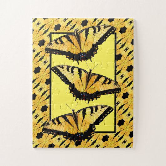 Jigsaw Puzzle Tiger Swallowtail Butterflies (Vertical)
