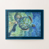 Jigsaw Puzzle Tortue de mer #2 (Horizontal)