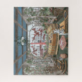 JIGSAW PUZZLE - "Véranda, 1885" - Perkins Harnly (Vertical)