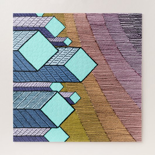 Jigsaw puzzles avec schéma (Horizontal)