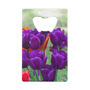 Jigsaw tulipes violettes foncées
