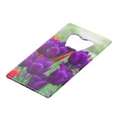 Jigsaw tulipes violettes foncées (Devant Angle)