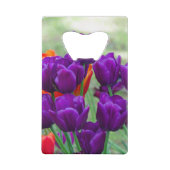 Jigsaw tulipes violettes foncées (Dos)