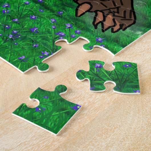 Jigsaw Turtle. Legpuzzel (Zijkant)