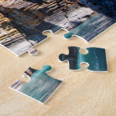 Jigsaws Athabasca River Jasper Canada. Legpuzzel (Zijkant)