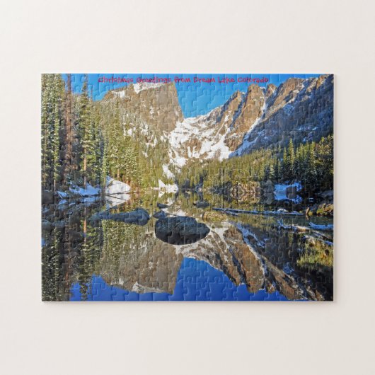 Jigsaws Dream Lake Colorado USA. Jigsaw Puzzle (Horizontal)