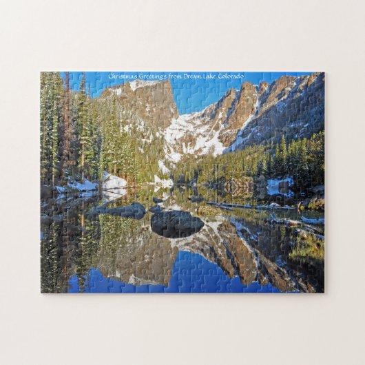 Jigsaws Dream Lake Colorado USA. Puzzle (Horizontal)