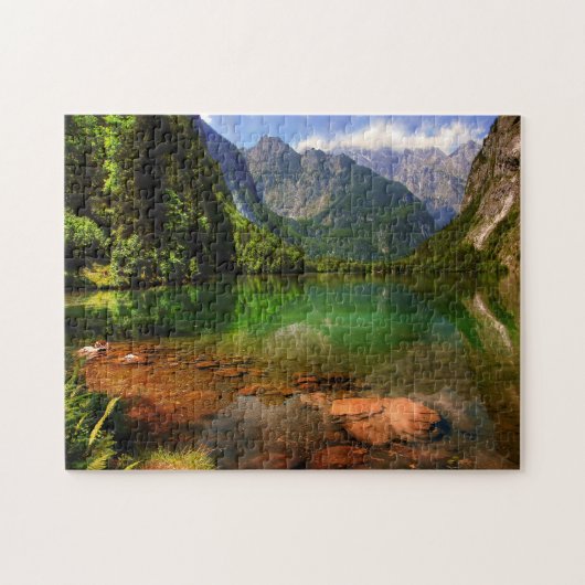 Jigsaws Königssee Beieren. Legpuzzel (Horizontaal)