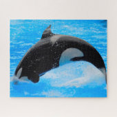 Jigsaws Orcas of Killer Whales Legpuzzel (Horizontaal)