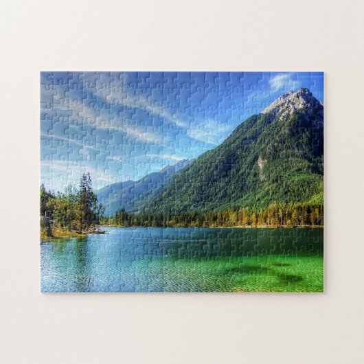 Jigsaws Ramsau Hintersee Beieren. Legpuzzel (Horizontaal)