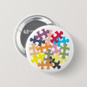 Jigzaadschaar Button Badge (Voorkant /achterkant)