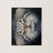 jigzaag - bleekkat legpuzzel (Verticaal)