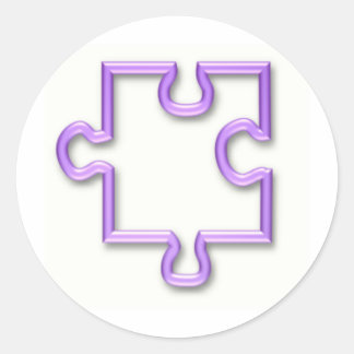 Jigzaag Cutout Sticker