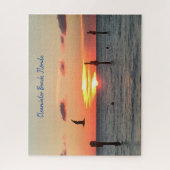 Jigzaag Puzzle a Clearwater Beach sunset Legpuzzel (Verticaal)