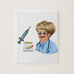 Jigzaag Puzzle Doctor Legpuzzel
