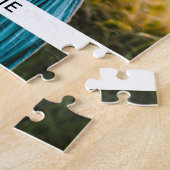 Jigzaag Puzzle Foto & Text Edge Print Legpuzzel (Zijkant)