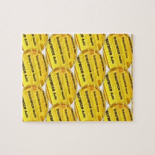 Jigzaag Puzzle Insurance Legpuzzel (Horizontaal)