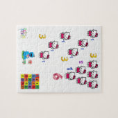 Jigzaag Puzzle Legpuzzel (Horizontaal)