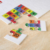 Jigzaag Puzzle Legpuzzel (Zijkant)