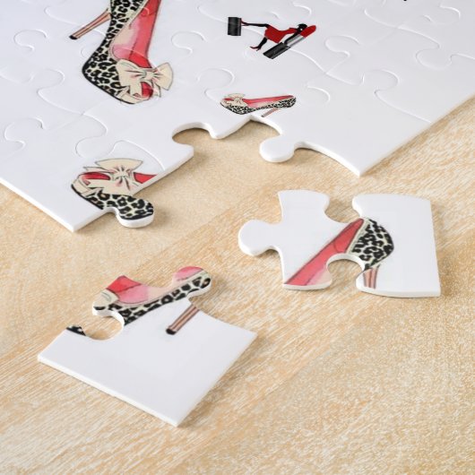 Jigzaag Puzzle Legpuzzel (Zijkant)