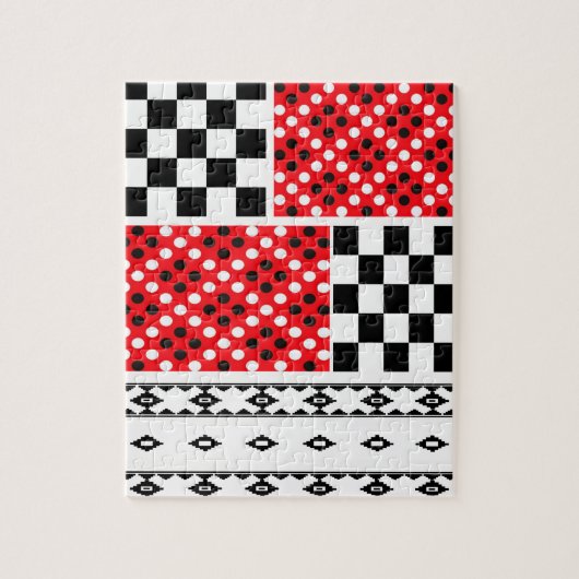 Jigzaag Puzzle Legpuzzel (Verticaal)