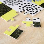 Jigzaag Puzzle Legpuzzel (Zijkant)