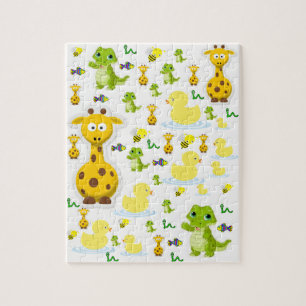 Jigzaag Puzzle Legpuzzel