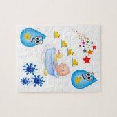 Jigzaag Puzzle Legpuzzel (Horizontaal)