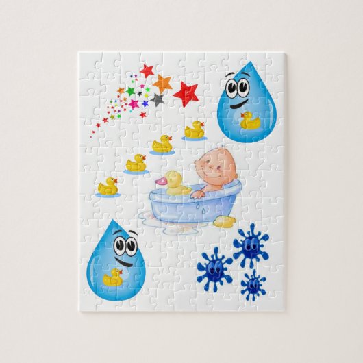 Jigzaag Puzzle Legpuzzel (Verticaal)