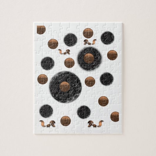 Jigzaag Puzzle Legpuzzel (Verticaal)