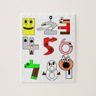 Jigzaag Puzzle Legpuzzel