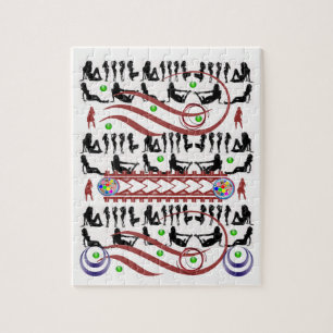 Jigzaag Puzzle Legpuzzel