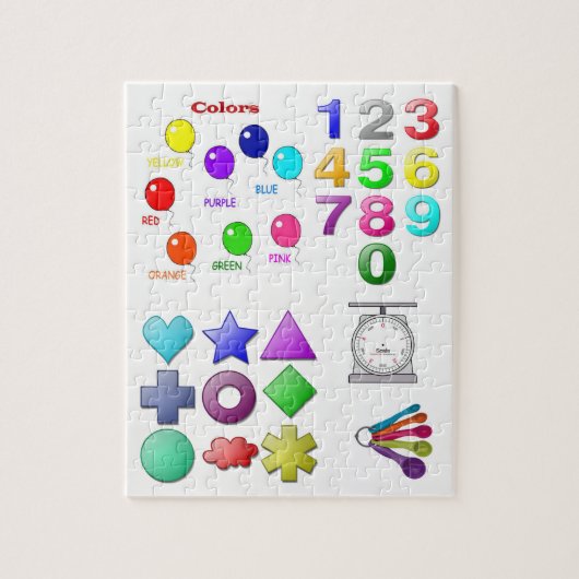 Jigzaag Puzzle Legpuzzel (Verticaal)