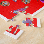 Jigzaag Puzzle Legpuzzel (Zijkant)