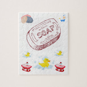 Jigzaag Puzzle Legpuzzel