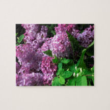Jigzaag Puzzle:  LILACS